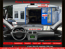 Tablet Screenshot of piros-autoszerviz.hu